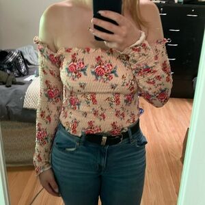 Floral Off-Shoulder Top